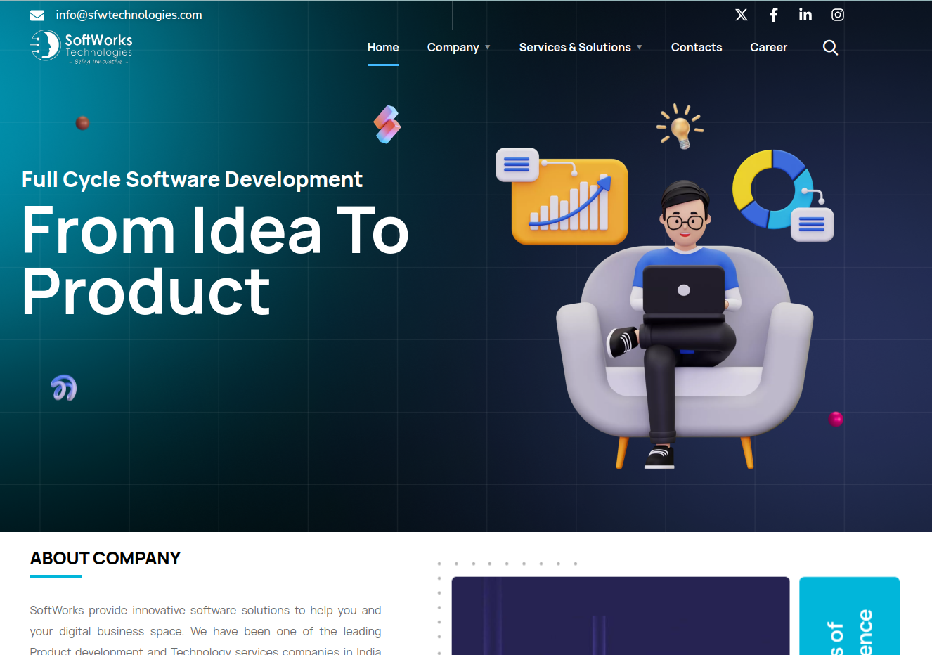Softworks Tech WordPress site