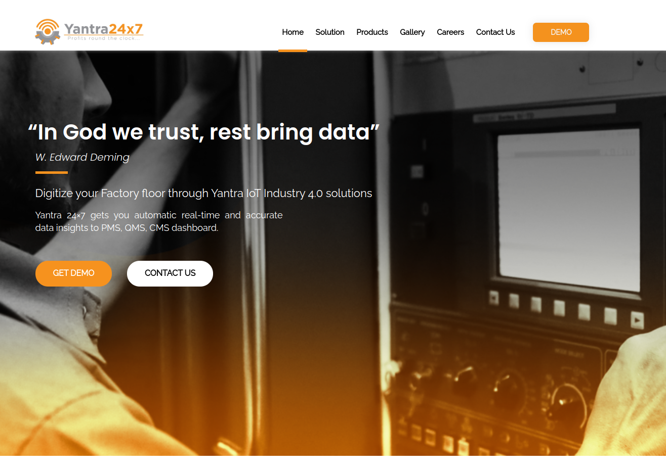 Yantra24x7 Magento 2 storefront